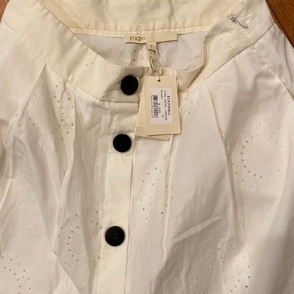 Maje Jupali Midi Skirt size 1 - Picture 6 of 7